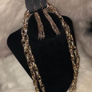 3 sets of Earring and Necklace combinations